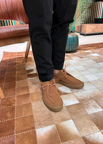 Erkek Kahverengi Süet Günlük Spor Ayakkabı - Görsel 2