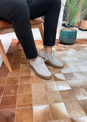 Açık Gri Erkek Günlük Ayakkabı - Görsel 2