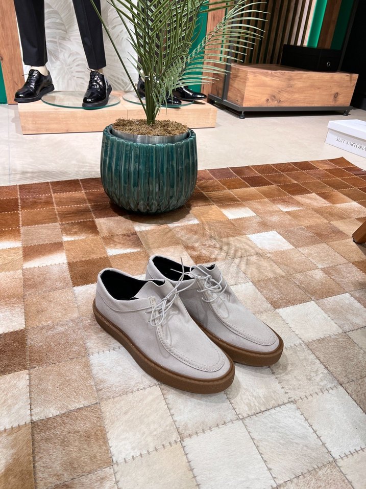 Açık Gri Erkek Günlük Ayakkabı - Görsel 3
