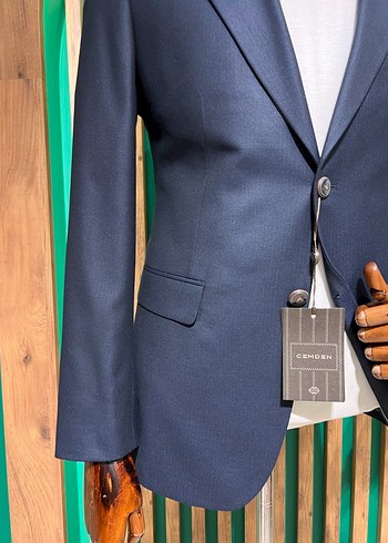 Koyu Lacivert Erkek Ofis Ceketi 4023-02 - Görsel 3