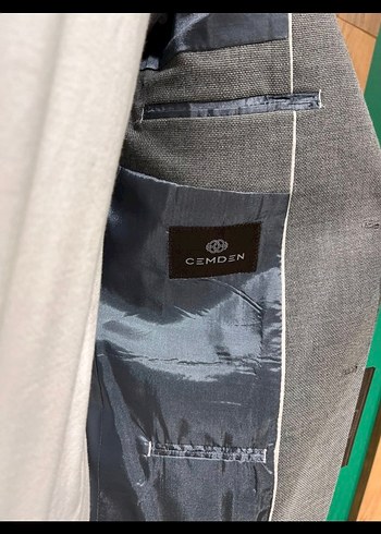 Gri Modern Klasik Erkek Ceket 4023-06B - Görsel 5