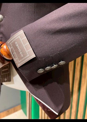 Klasik Kesim Kahverengi Erkek Ceket 4023-08 - Görsel 5