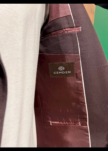 Klasik Kesim Kahverengi Erkek Ceket 4023-08 - Görsel 6