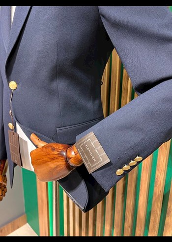 Erkek Lacivert Klasik Kesim Ceket 4023-02Z - Görsel 5