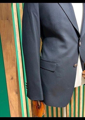 Lacivert Klasik Kesim Erkek Ceket 4023-02V - Görsel 3