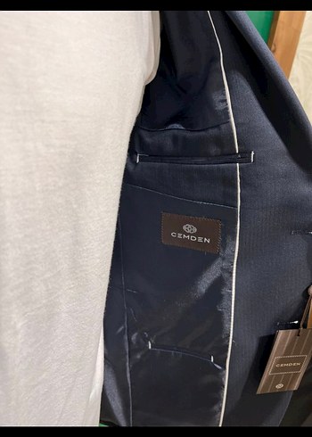 Lacivert Klasik Kesim Erkek Ceket 4023-02V - Görsel 6