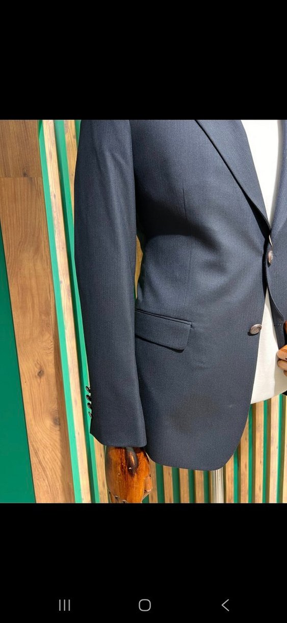 Lacivert Klasik Kesim Erkek Ceket 4023-02V - Görsel 3