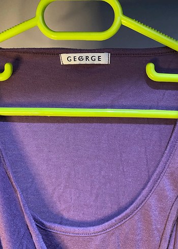 Mor Drape Detaylı Kolsuz Bluz - Görsel 2