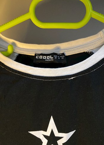 Kız Çocuk Siyah Baskılı Kısa Kollu Tişört - Görsel 2