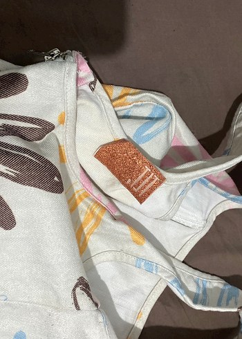 Pastel Renkli Çiçek Desenli Bustiyer - Görsel 3