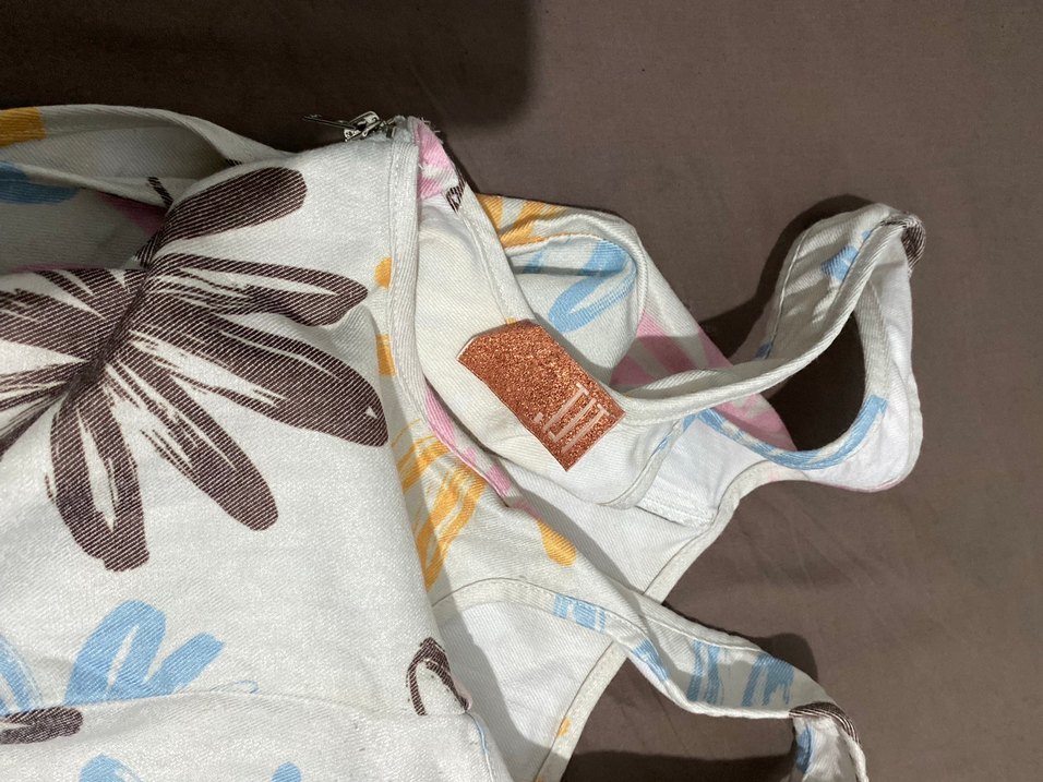 Pastel Renkli Çiçek Desenli Bustiyer - Görsel 3