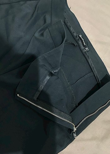 Kadın Siyah Kumaş Pantolon - Ofis Şıklığı - Görsel 3