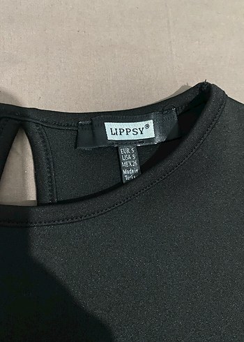 Siyah Uzun Kollu Basic Tişört - Görsel 2