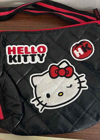 Hello Kitty Siyah Çocuk Okul Çantası