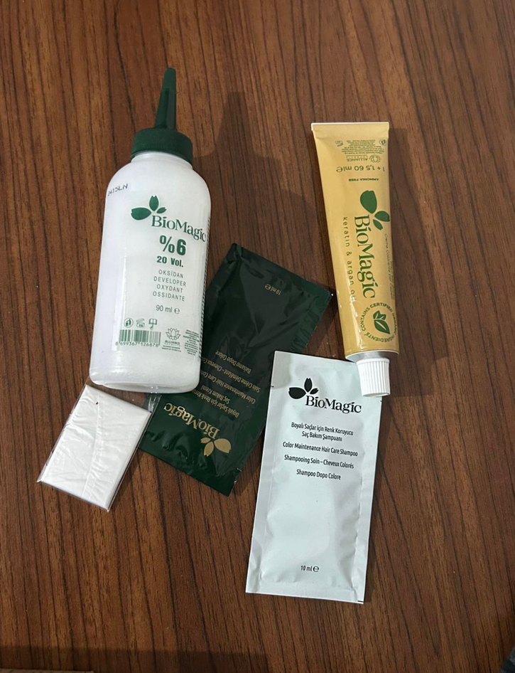 BioMagic Keratin & Argan Yağlı Saç Boyası 44.43 Kestane - Görsel 2