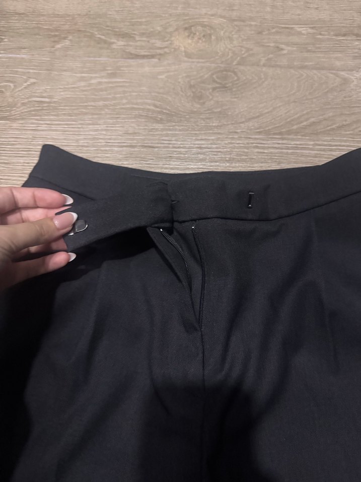 Zara yeni palazzo antrasit pantolon - Görsel 3