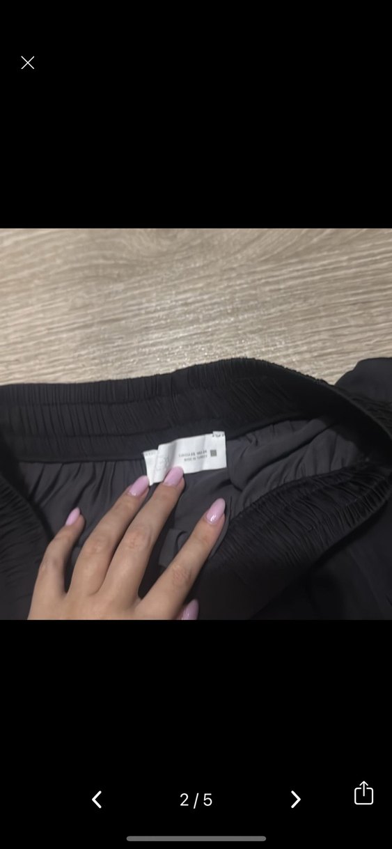 Yeni zara bol dökümlü pantolon - Görsel 2