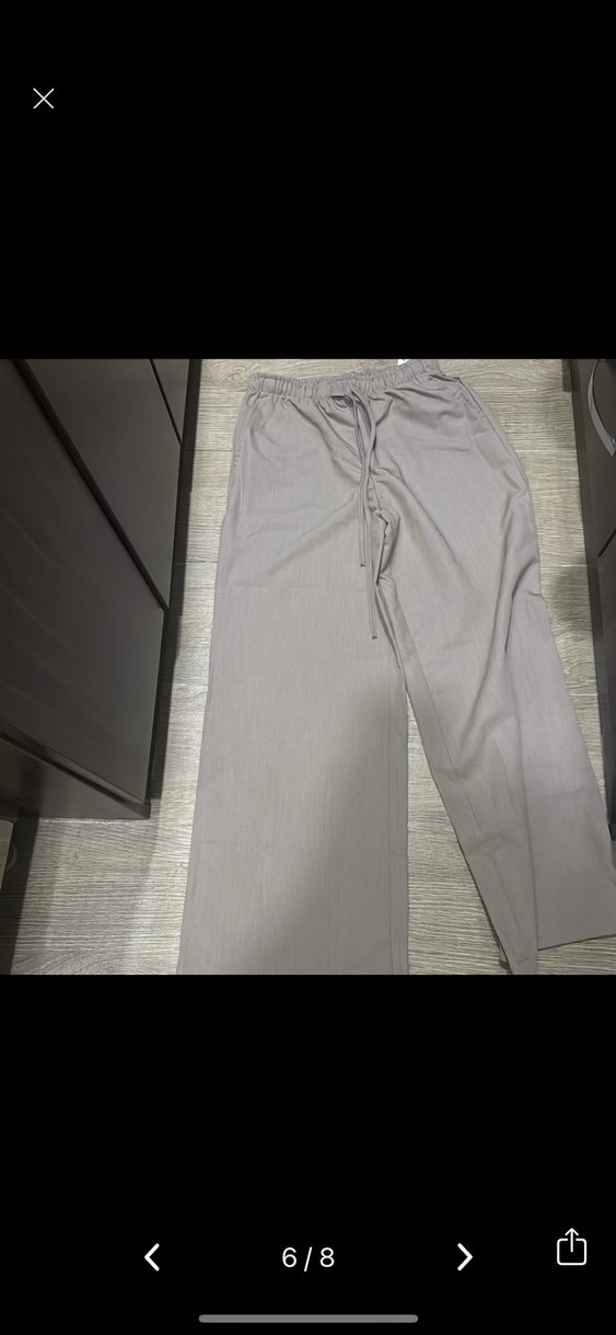 Stradivarius dökümlü pantolon - Görsel 5