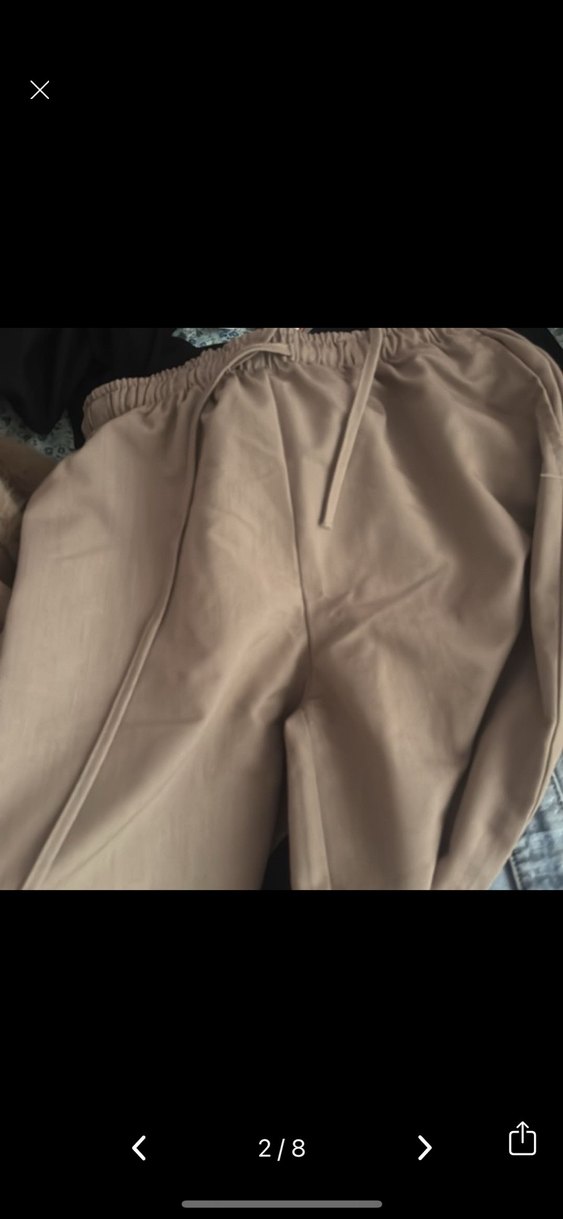 Stradivarius dökümlü pantolon - Görsel 3