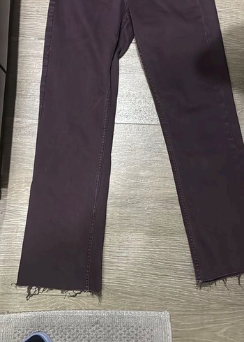 Yeni zara kısa ispanyol paça jean - Görsel 2
