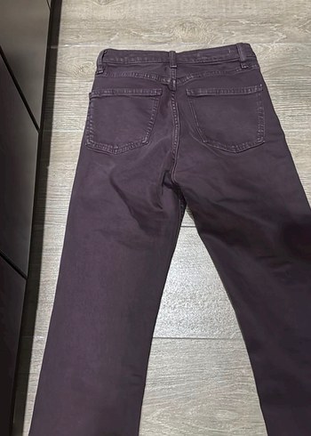 Yeni zara kısa ispanyol paça jean - Görsel 5