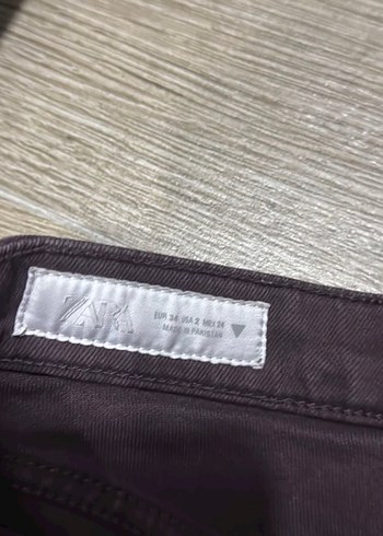 Yeni zara kısa ispanyol paça jean - Görsel 4