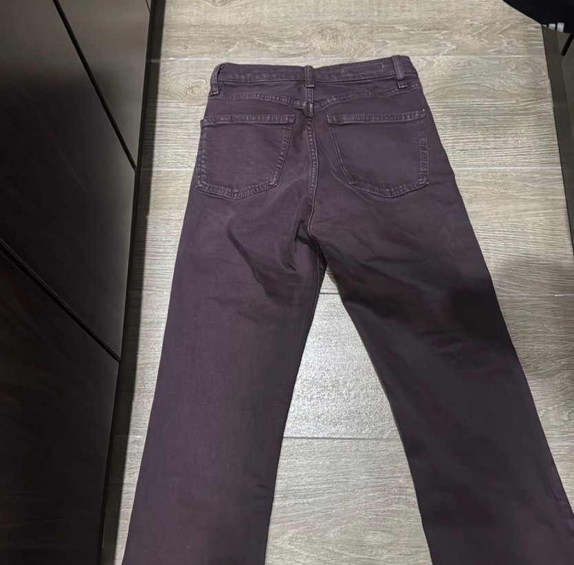 Yeni zara kısa ispanyol paça jean - Görsel 5