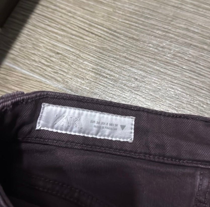 Yeni zara kısa ispanyol paça jean - Görsel 4