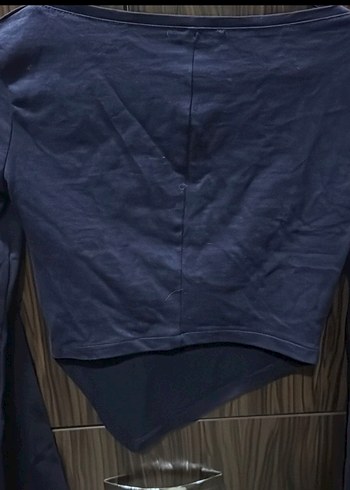 Yeni zara asimetrik kayık yaka üst - Görsel 3