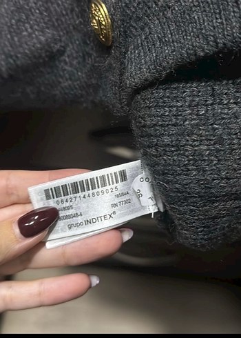 Zara dore düğmeli triko hırka - Görsel 5