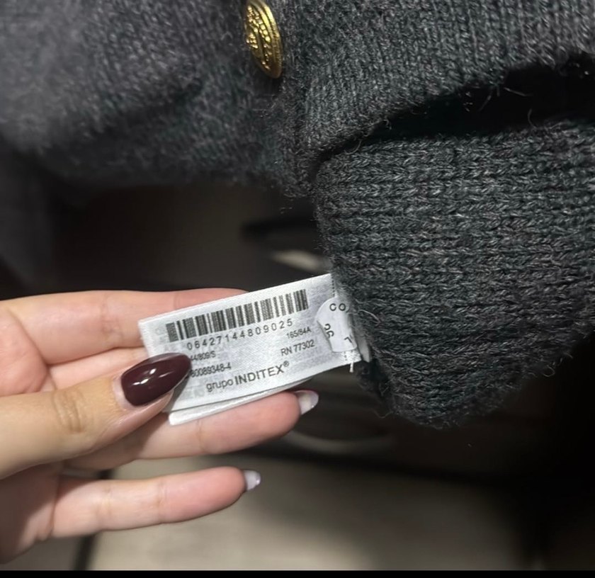 Zara dore düğmeli triko hırka - Görsel 5