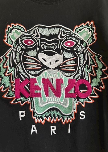 Orijinal kenzo tiger sweatshirt - Görsel 2