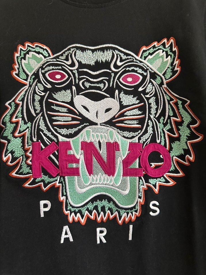 Orijinal kenzo tiger sweatshirt - Görsel 2