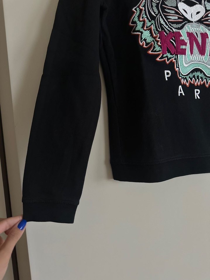 Orijinal kenzo tiger sweatshirt - Görsel 3