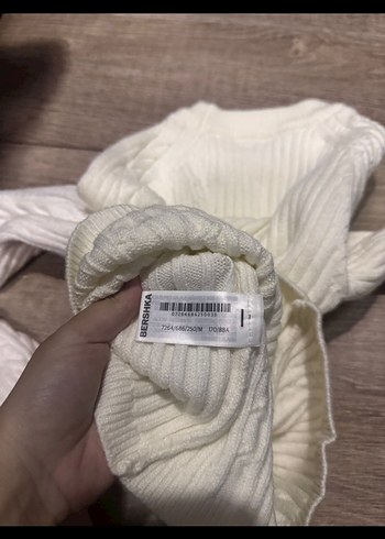 m Beden Yeni bershka örgülü kazak