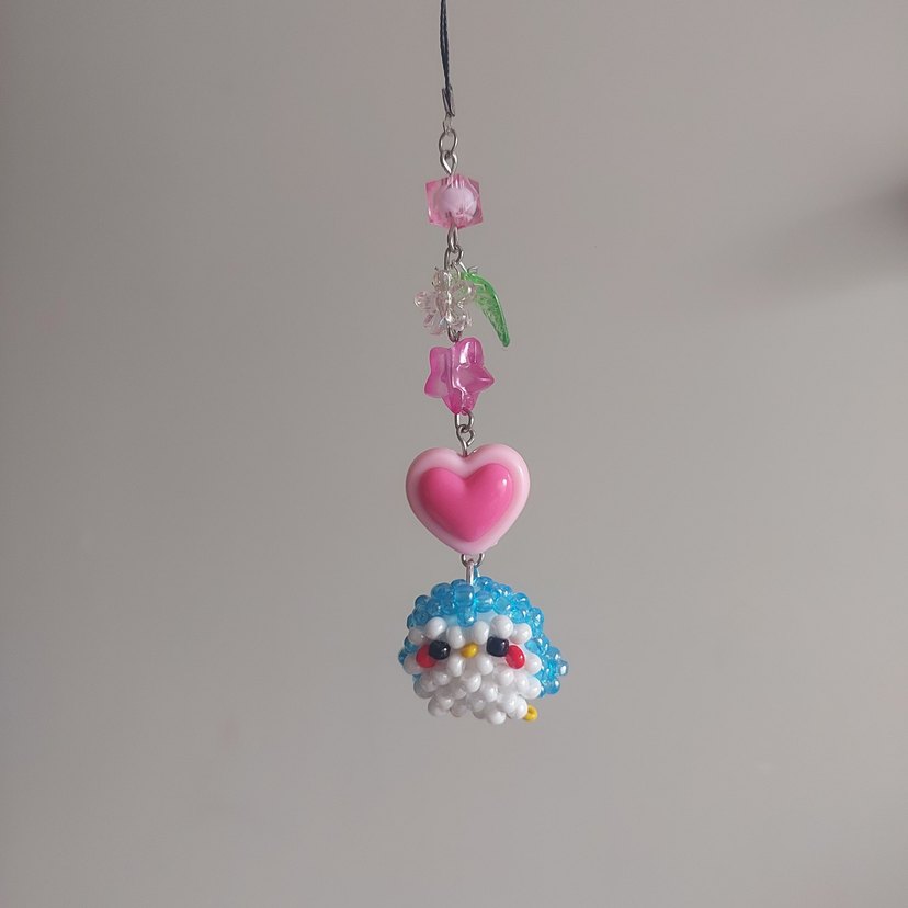 Renkli Boncuklu Kadın Charm Aksesuarı - Görsel 3