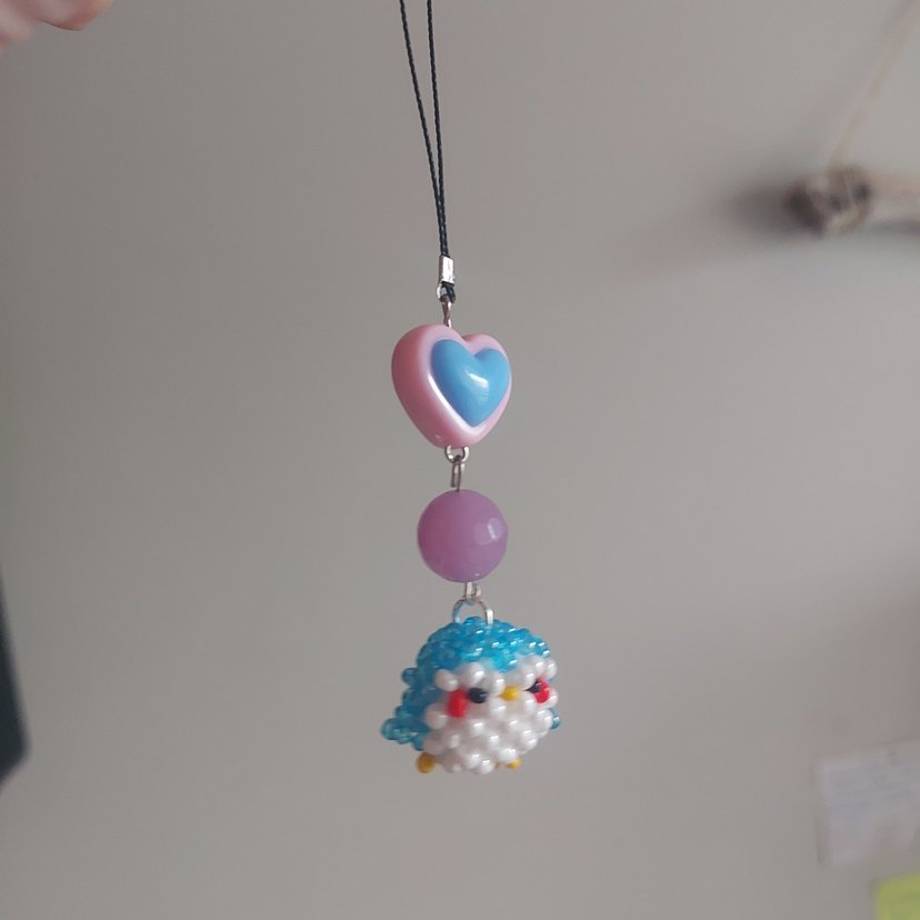 Renkli Boncuklu Kadın Charm Aksesuarı - Görsel 4