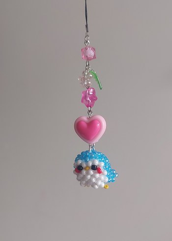 Renkli Boncuklu Kadın Charm - Görsel 3