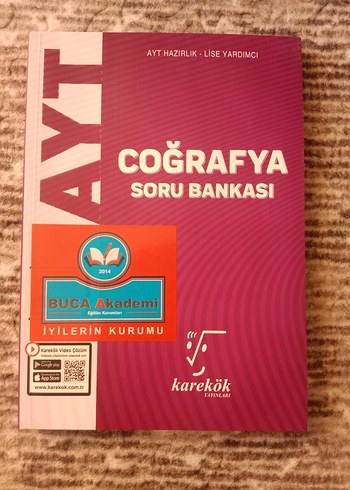 Beden Renk TYT ve AYT Coğrafya Karekök yayınları Soru Bankası Seti