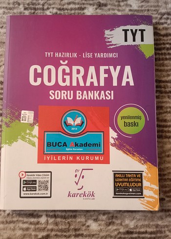 Beden TYT ve AYT Coğrafya Karekök yayınları Soru Bankası Seti