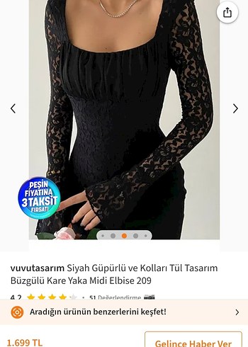s Beden siyah Renk Dantel Detaylı Siyah Uzun elbise