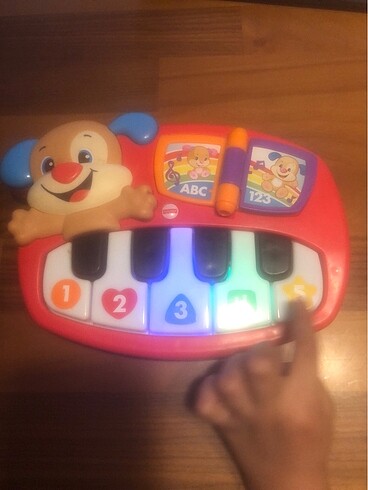 Fisher Price Işıklı Konuşan piyano