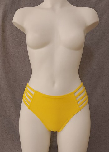 Sıfır Etiketli Sarı Bikini Altı