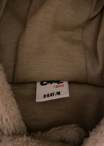 Erkek Bebek Kapüşonlu Mont - Görsel 2