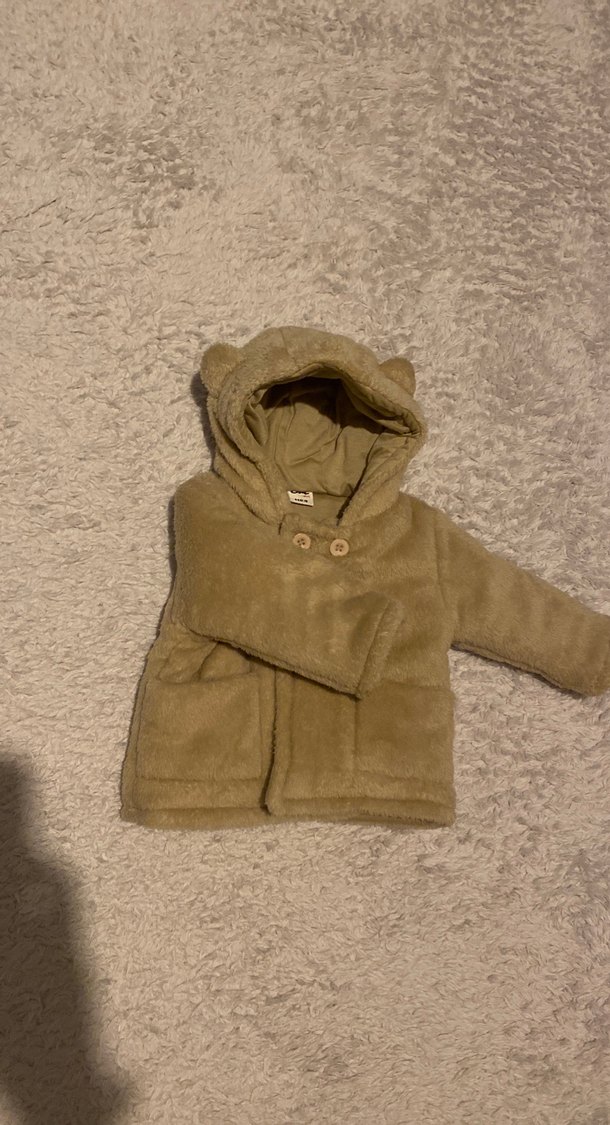 Erkek Bebek Kapüşonlu Mont - Görsel 3