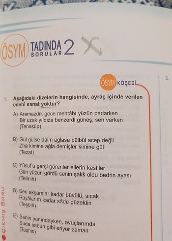 ayt edebiyat soru bankasi