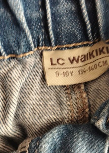 LC Waikiki Kız Çocuk Lacivert Düğmeli Denim Etek