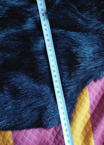 Siyah Kürklü Kadın Yelek - Görsel 7