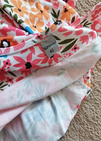 Çiçek Desenli şortlu mayo - Görsel 5