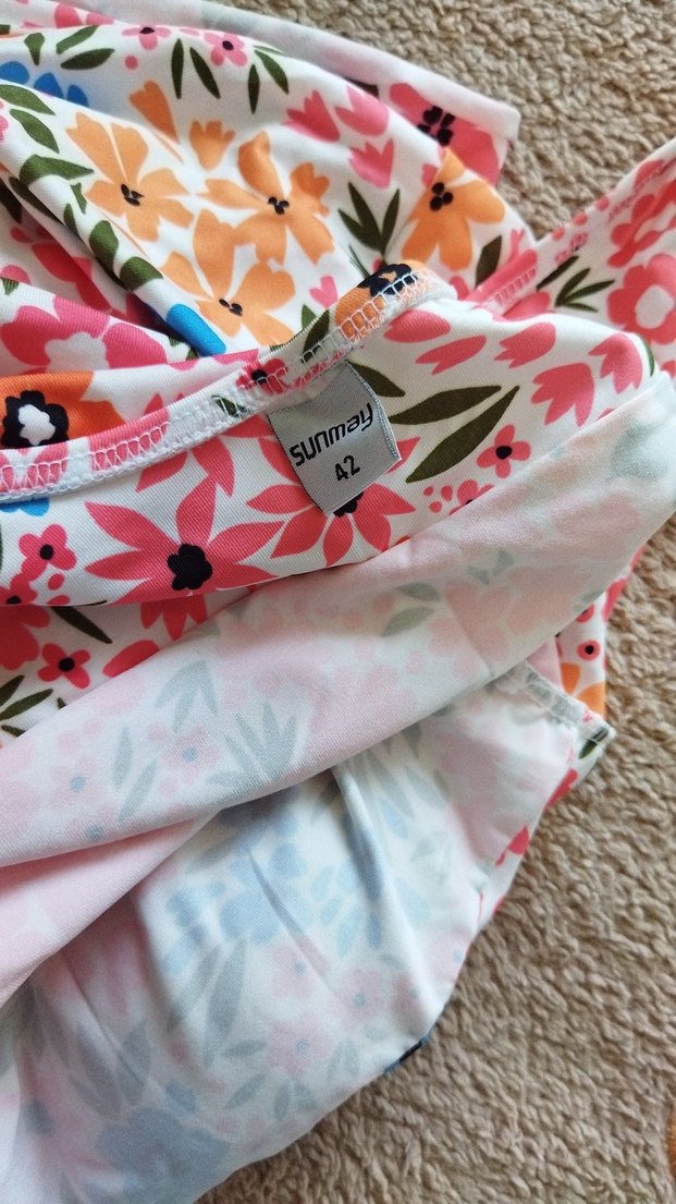 Çiçek Desenli şortlu mayo - Görsel 5